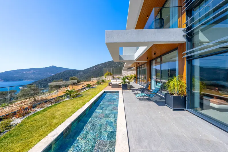 Kalkan’da denize yakın kiralık villa, fotoğraf 6