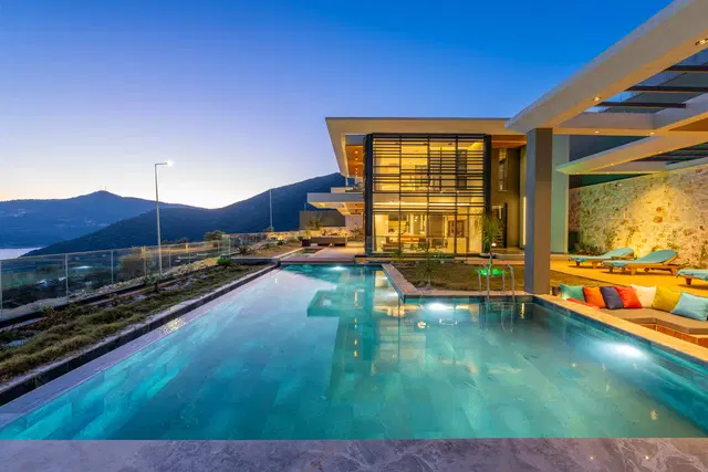 Kalkan’da saunalı kiralık villa, fotoğraf 2