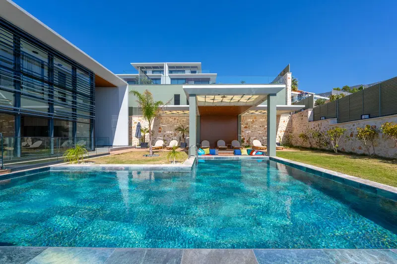 Kalkan’da çocuk havuzlu kiralık villa, fotoğraf 4