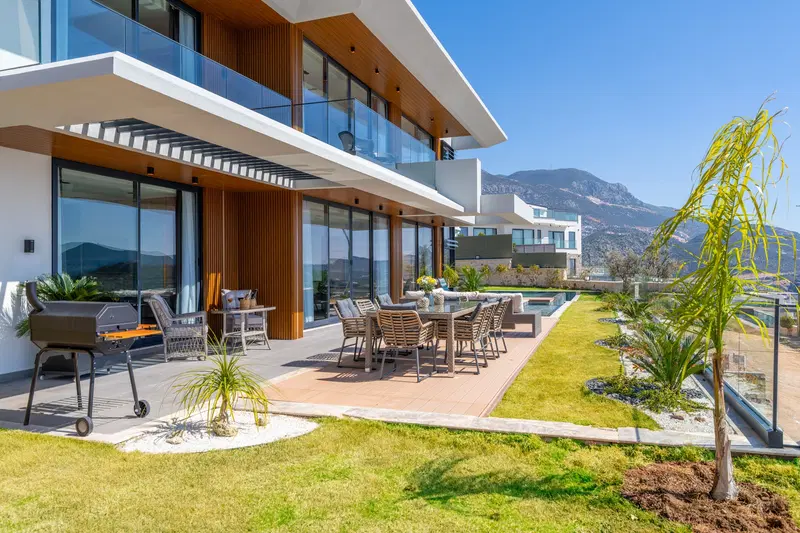 Kalkan’da kapalı havuzlu kiralık villa, fotoğraf 8
