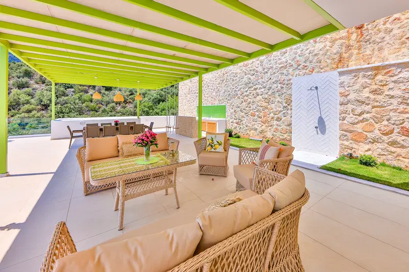 Kalkan’da denize yakın kiralık villa, fotoğraf 5