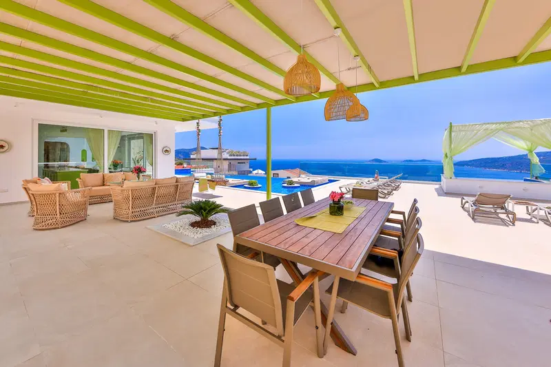 Kalkan’da jakuzili kiralık villa, fotoğraf 7