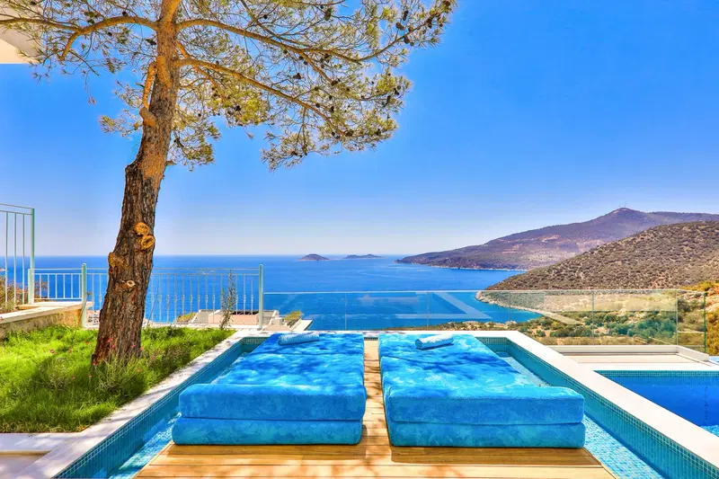 Kalkan’da lüks kiralık villa, fotoğraf 8
