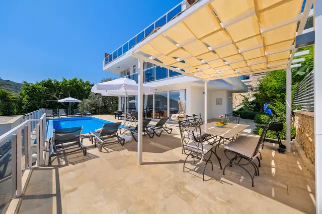 Kalkan’da kalabalık aile kiralık villa, fotoğraf 5