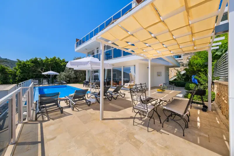 Kalkan’da kalabalık aile kiralık villa, fotoğraf 5