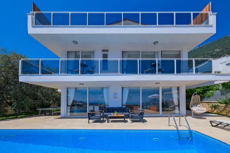 Kalkan’da lüks kiralık villa, fotoğraf 6