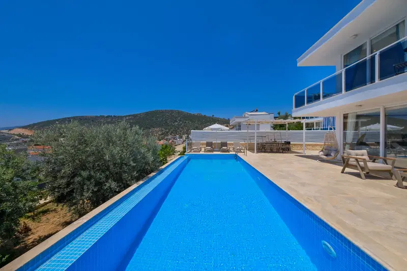 Kalkan’da özel havuzlu kiralık villa, fotoğraf 4