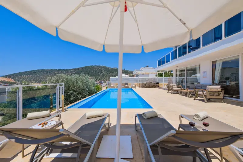 Kalkan’da denize yakın kiralık villa, fotoğraf 8