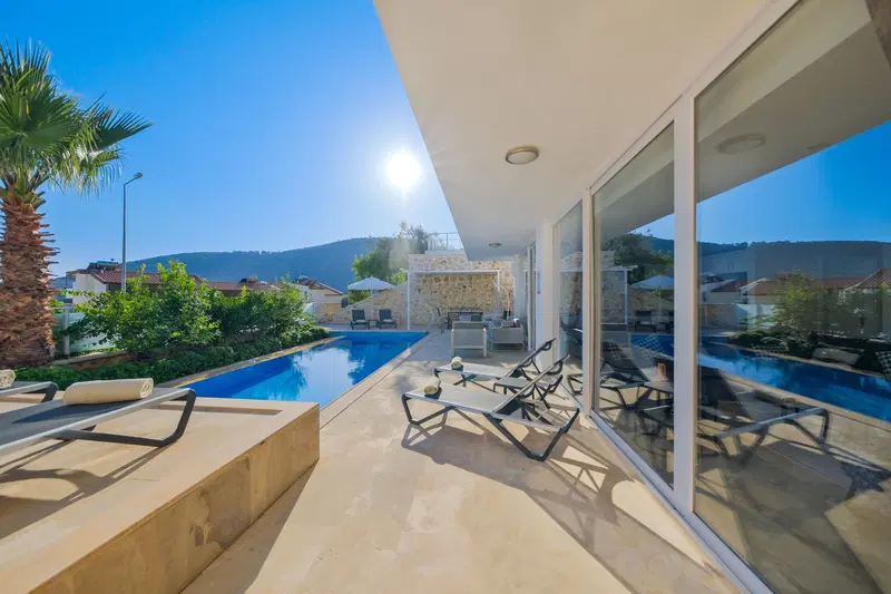 Kalkan’da yan yana kiralık villa, fotoğraf 7