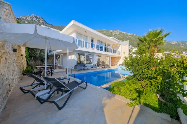 Kalkan’da özel havuzlu kiralık villa, fotoğraf 4