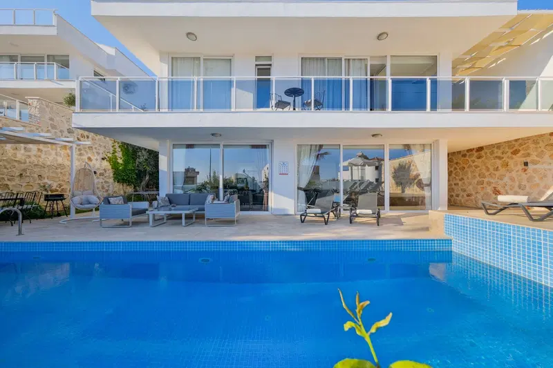 Kalkan’da lüks kiralık villa, fotoğraf 6