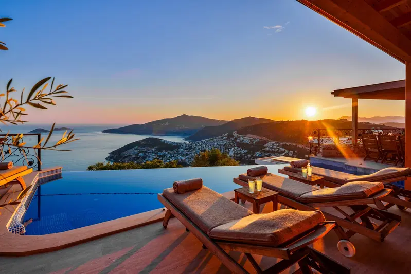 Kalkan’da bahçeli kiralık villa, fotoğraf 3