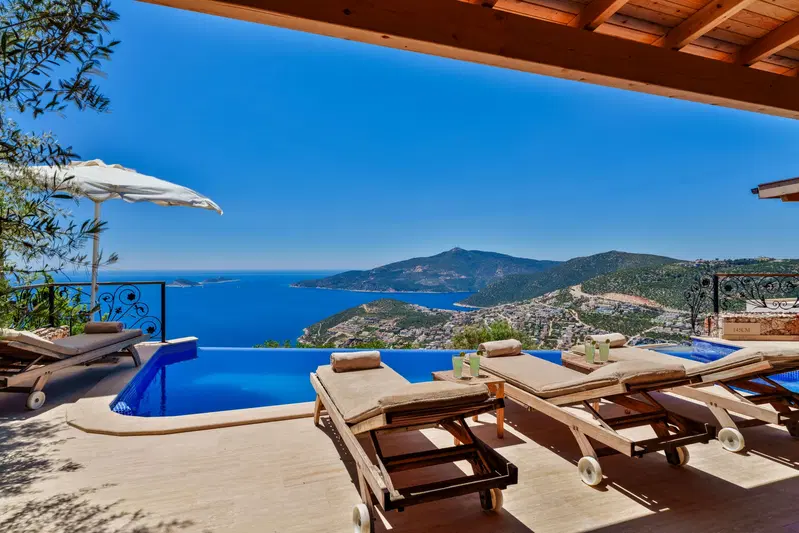 Kalkan’da jakuzili kiralık villa, fotoğraf 8