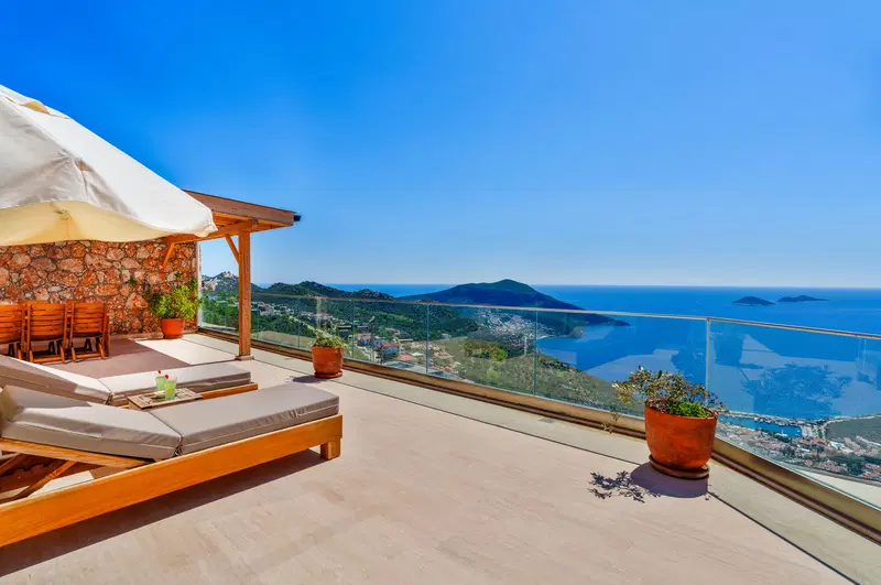 Kalkan’da bahçeli kiralık villa, fotoğraf 5