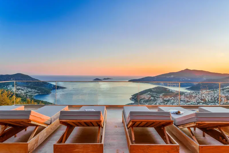 Kalkan’da jakuzili kiralık villa, fotoğraf 3
