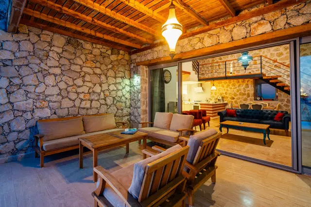 Kalkan’da muhafazakar kiralık villa, fotoğraf 5