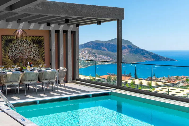 Kalkan’da özel havuzlu kiralık villa, fotoğraf 6