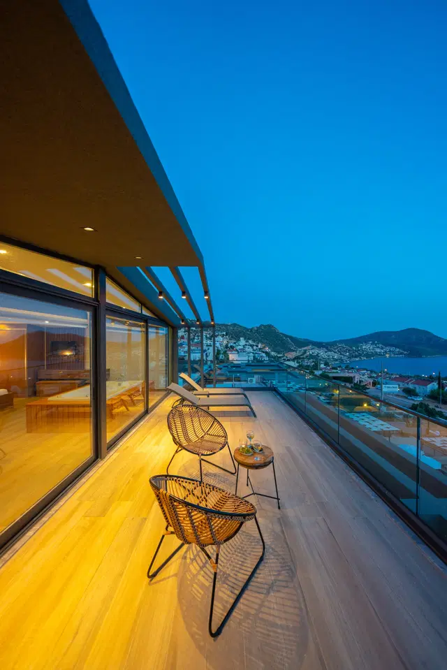 Kalkan’da saunalı kiralık villa, fotoğraf 3
