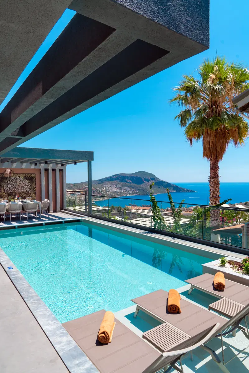 Kalkan’da bahçeli kiralık villa, fotoğraf 5