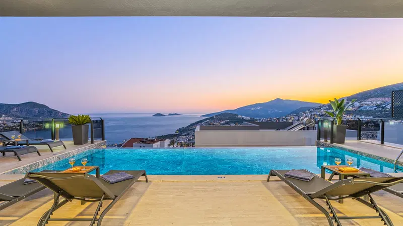 Kalkan’da lüks kiralık villa, fotoğraf 5