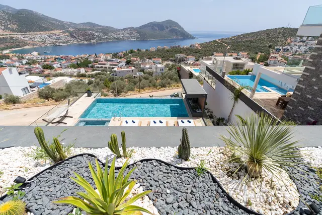 Kalkan’da jakuzili kiralık villa, fotoğraf 2