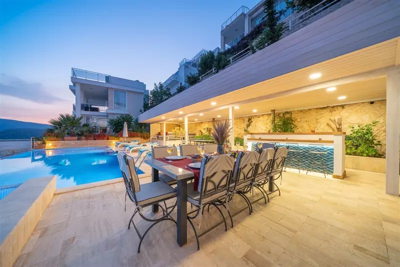 Kalkan’da özel havuzlu kiralık villa, fotoğraf 6