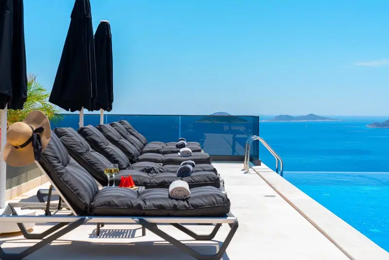 Kalkan’da çocuk havuzlu kiralık villa, fotoğraf 4