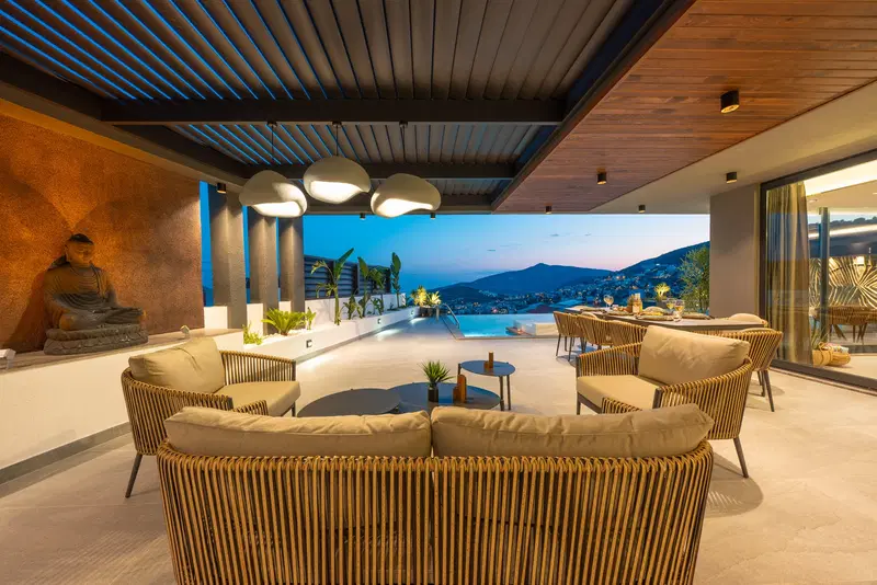 Kalkan’da muhafazakar kiralık villa, fotoğraf 8