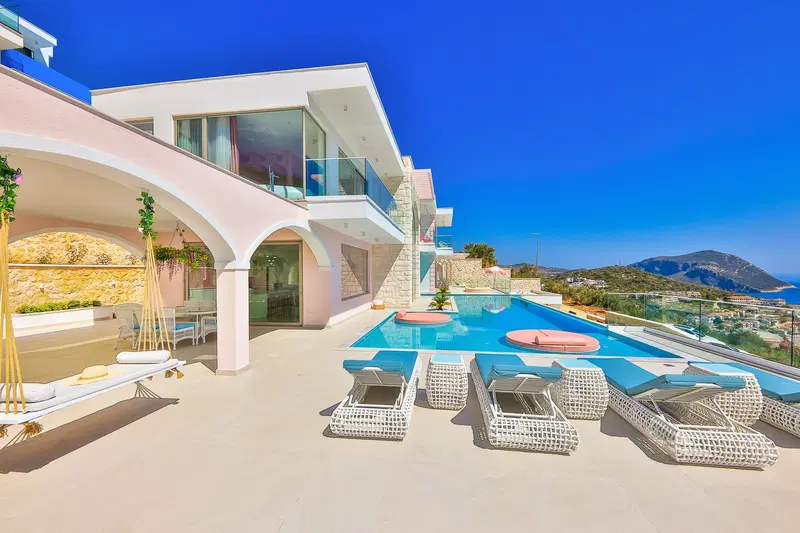 Kalkan’da lüks kiralık villa, fotoğraf 6