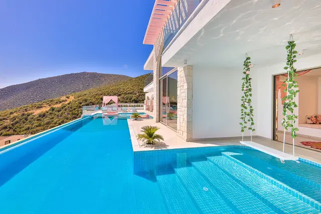 Kalkan’da özel havuzlu kiralık villa, fotoğraf 4