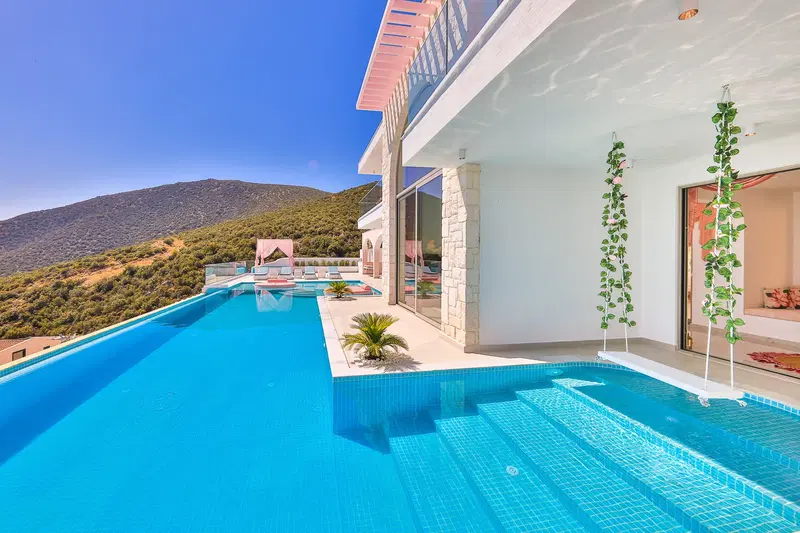Kalkan’da özel havuzlu kiralık villa, fotoğraf 4
