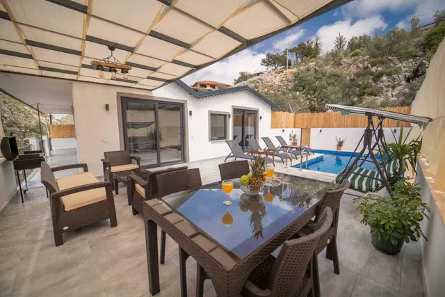 Patara’da doğa manzaralı kiralık villa, fotoğraf 3