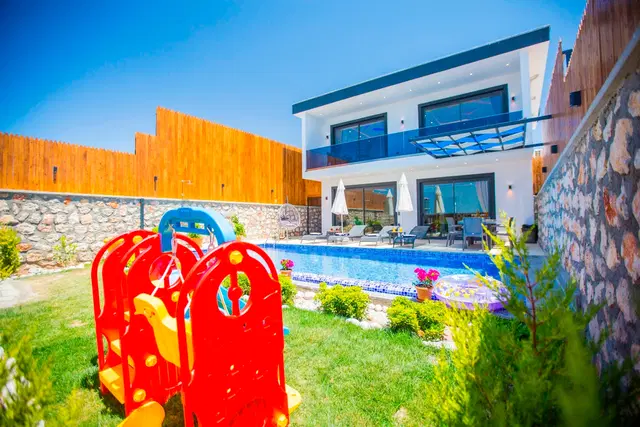 Patara’da doğa manzaralı kiralık villa, fotoğraf 3