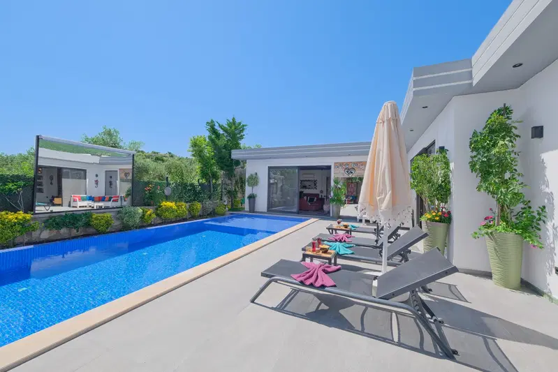 Çayköy’de saunalı kiralık villa, fotoğraf 3