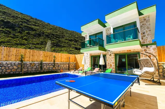 Bezirgan’da saunalı kiralık villa, fotoğraf 3