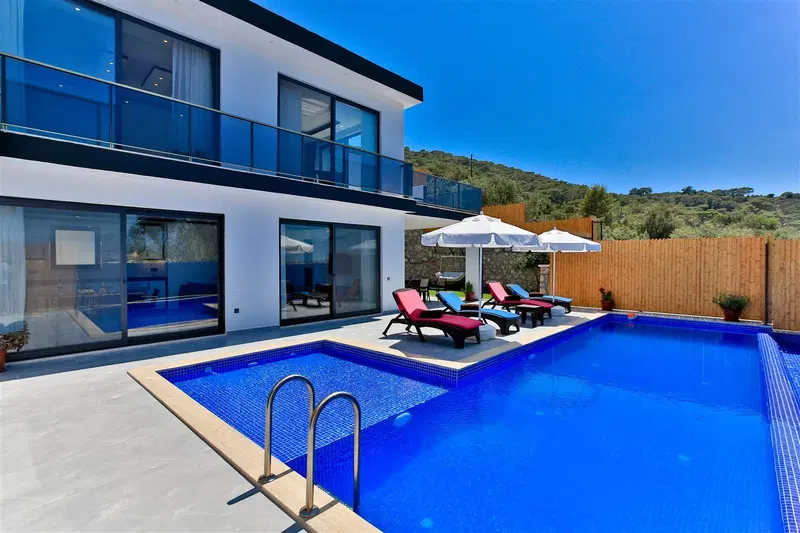 Patara’da doğa manzaralı kiralık villa, fotoğraf 3