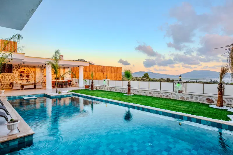 Çavdır’da saunalı kiralık villa, fotoğraf 4