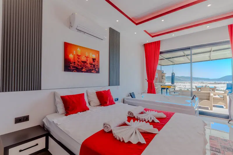 Çavdır’da korunaklı havuzlu kiralık villa, fotoğraf 31