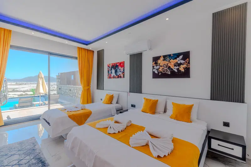 Çavdır’da korunaklı havuzlu kiralık villa, fotoğraf 21