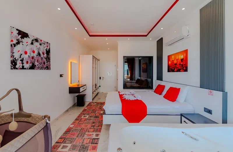 Çavdır’da bahçeli kiralık villa, fotoğraf 34