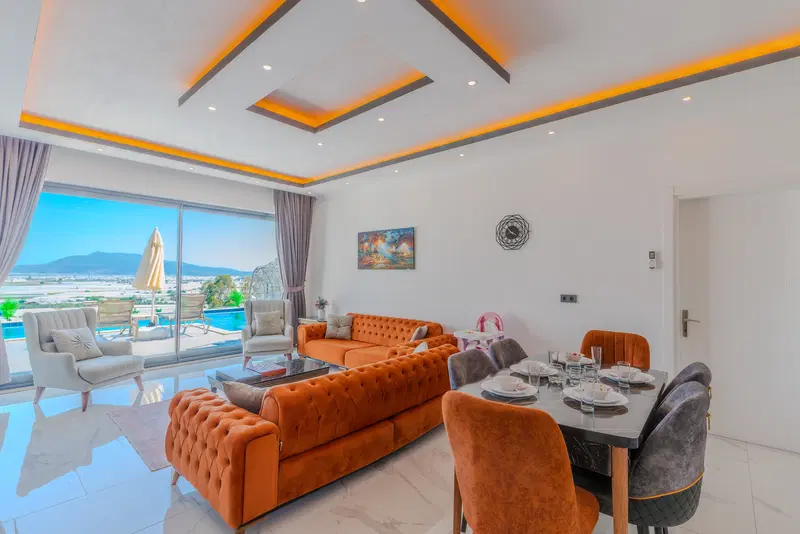 Çavdır’da doğa manzaralı kiralık villa, fotoğraf 13
