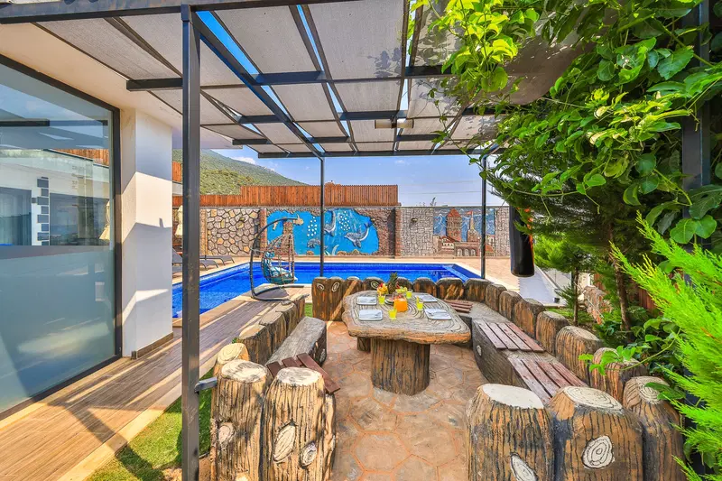 Çavdır’da bahçeli kiralık villa, fotoğraf 5