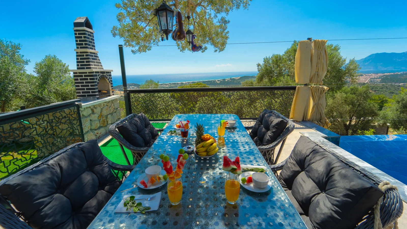Patara’da Deniz Manzaralı, Korunaklı Havuzlu, Jakuzili, Ekonomik Villa