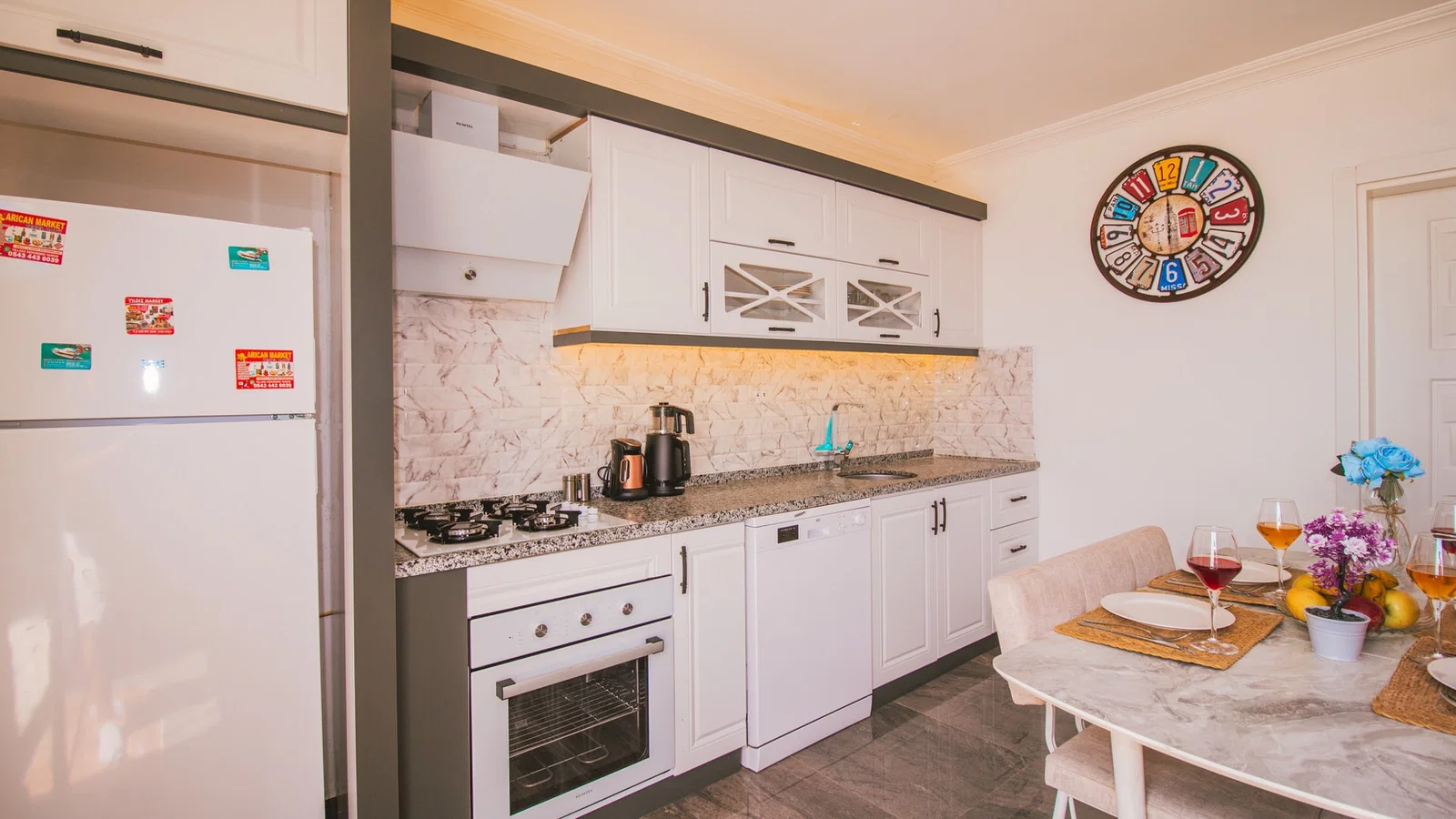 Çavdır’da Balayı Çiftlerine Uygun, Korunaklı Havuzlu, 2 Yatak Odalı, Kiralık Villa