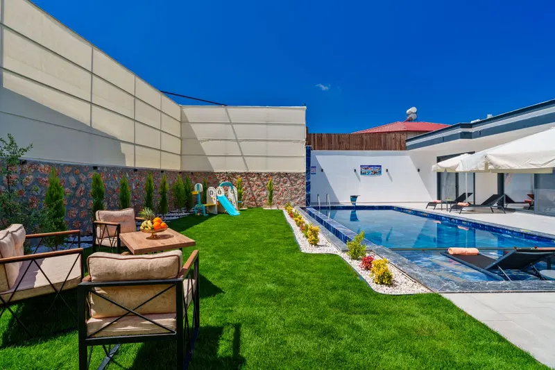 Çavdır’da bahçeli kiralık villa, fotoğraf 4