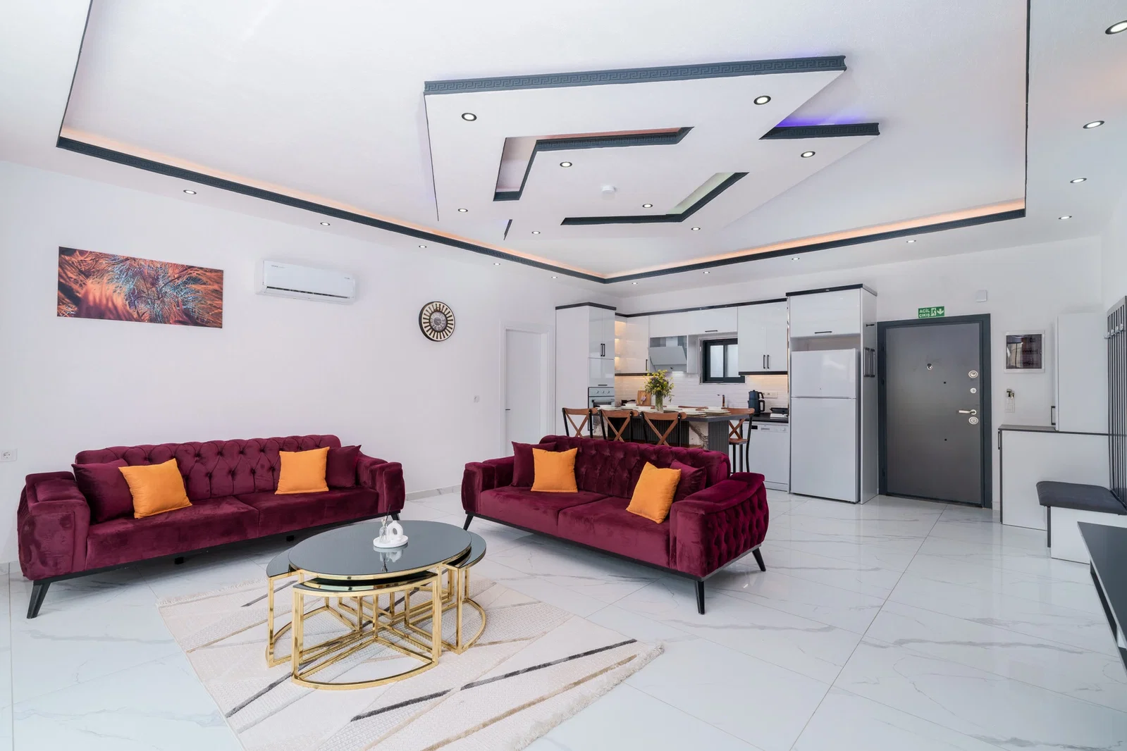 Çavdır'da Balayı Çiftlerine Uygun, Jakuzili, Kiralık Villa