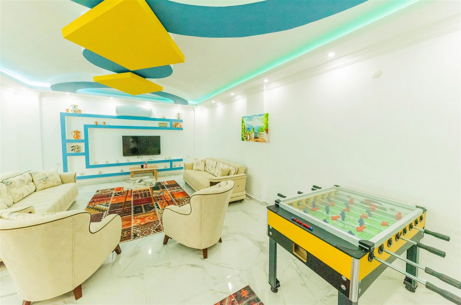 Çavdır’da Korunaklı, Çocuk Havuzlu, 2 Yatak Odalı, Kiralık Villa
