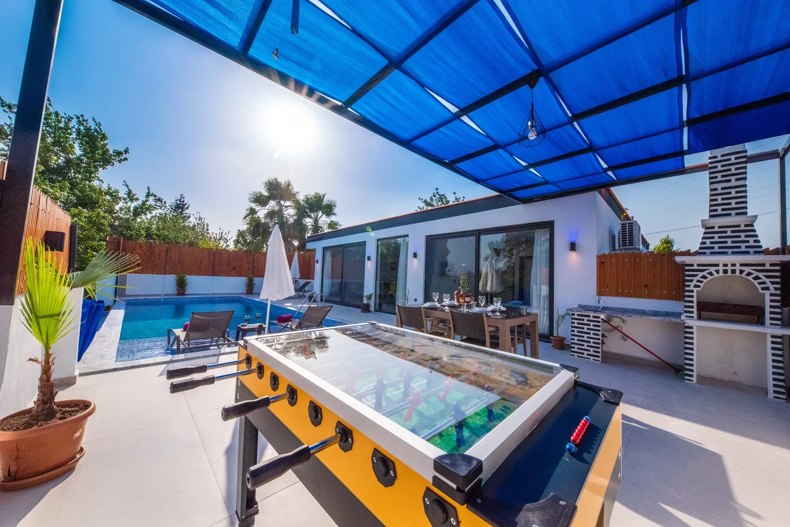 Çavdır’da Balayı Çiftlerine Uygun, Korunaklı Havuzlu, 2 Yatak Odalı, Ekonomik Villa