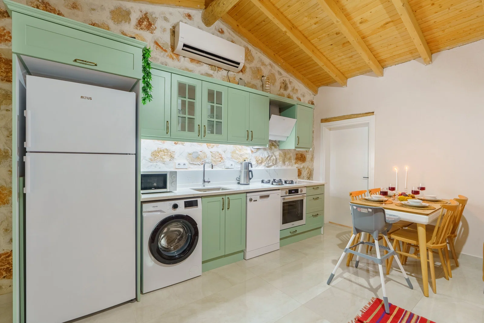 Patara’da Huzurlu, Korunaklı Havuzlu, 4 Kişilik, Kiralık Villa