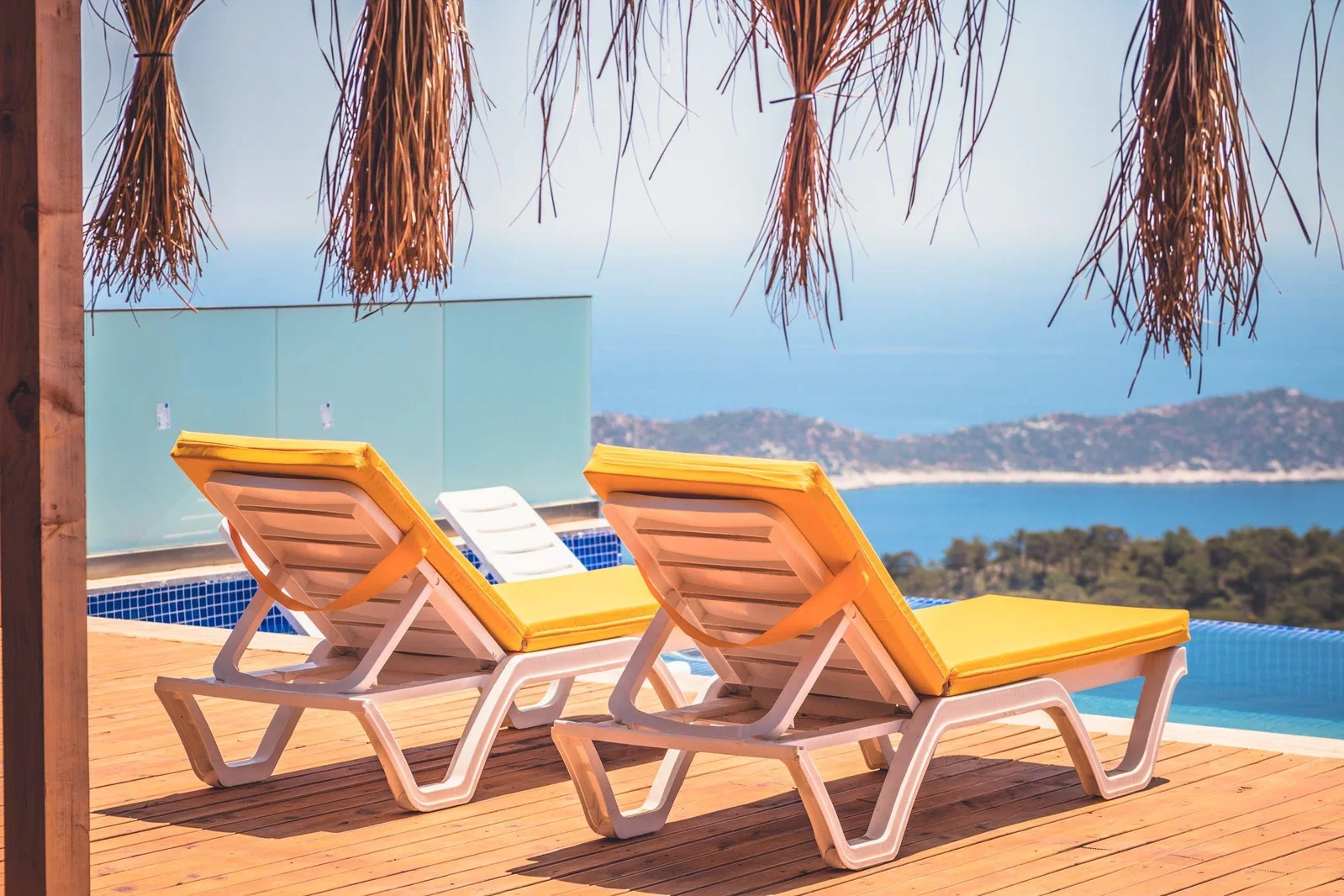 Patara’da Deniz Manzaralı, Korunaklı Havuzlu, Jakuzili, Kiralık Villa
